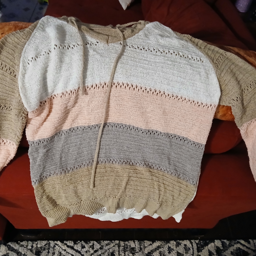 Not Rated Multicolor Striped Sweater
